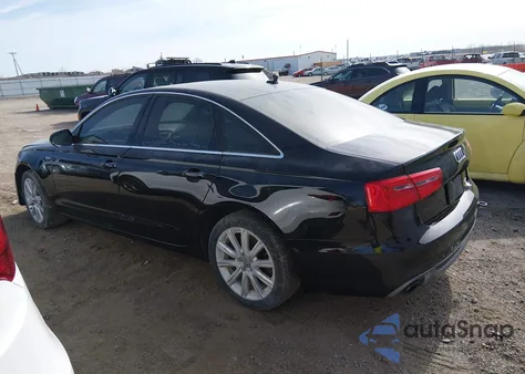 2013 Audi A6 3.0T Premium from USA, damaged, VIN WAUGGAFCXDN050864